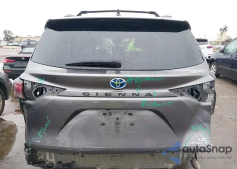 2022 Toyota Sienna Le from USA, damaged, VIN 5TDBSKFC9NS044969